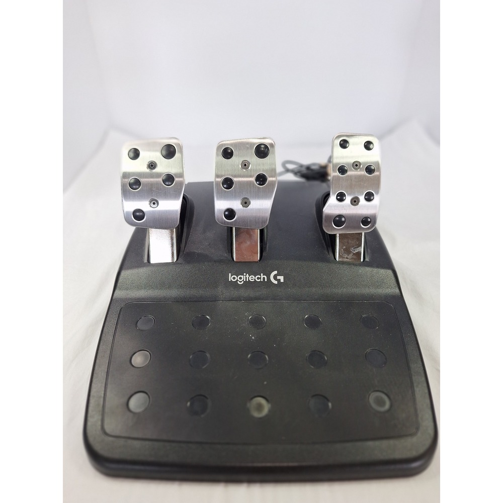 Logitech G Sim Racing 3-Pedal Set for G29 G920 G923 Clutch Brake gas *untested*